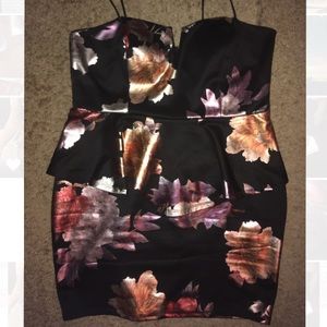 Plus size Charlotte Russe peplum dress